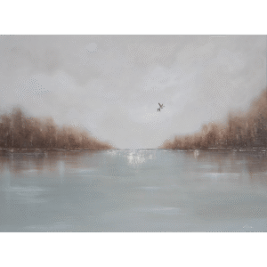 Akrilfestmény vizes tájkép - Belső iránytű